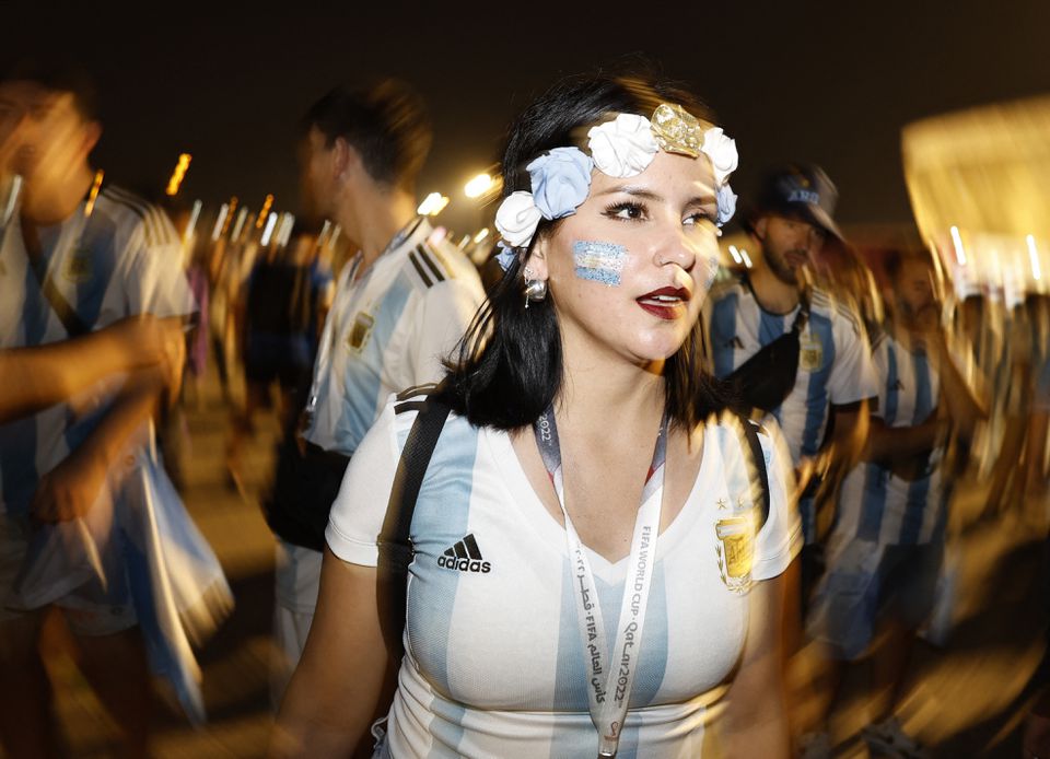 Argentina and Mexico fans' rivalry rocks Qatar