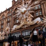 Dior transforms Harrods in London with glittering holiday light display