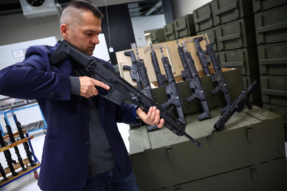 Weapons industry booms as Eastern Europe arms Ukraine