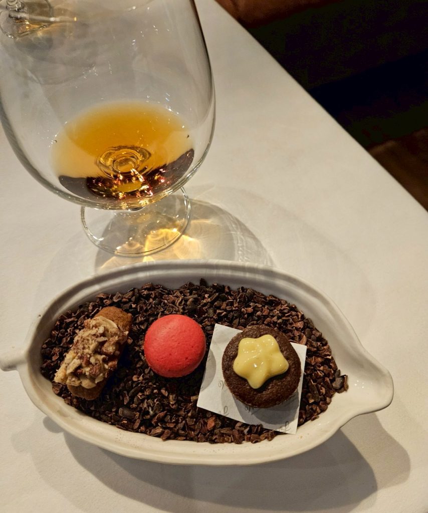 Assorted refined petits fours