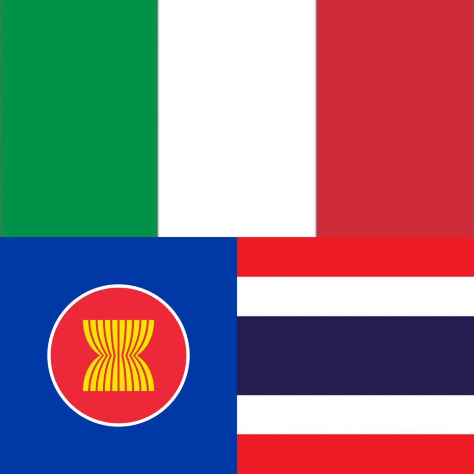 Italy ASEAN Thailand Bangkok one