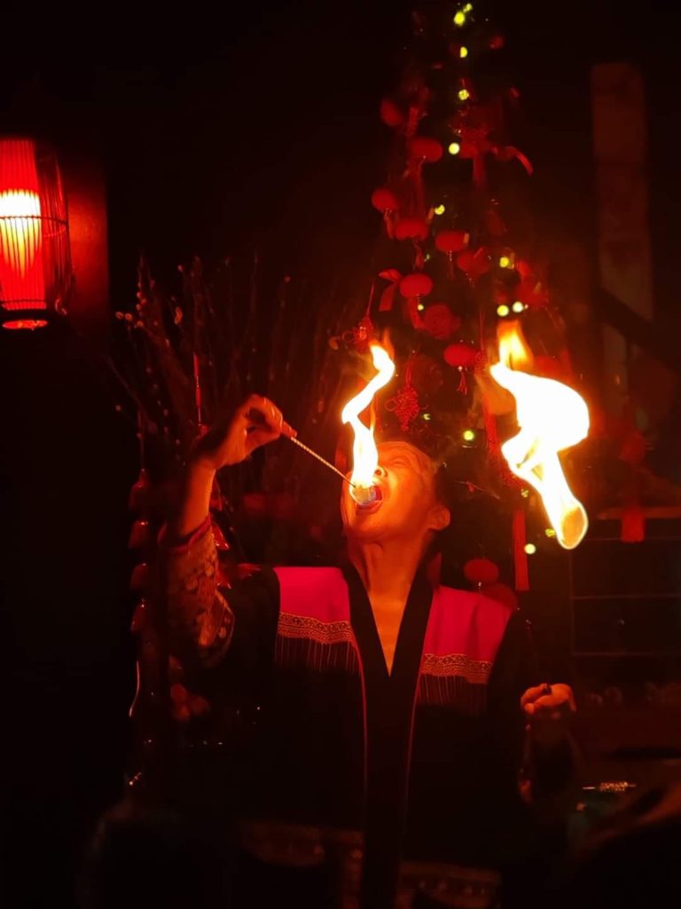 Gordon Koh Fire Show