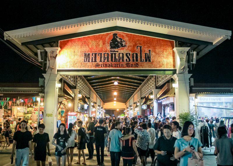 Talad Rot Fai Srinakarin: Bangkok’s Vintage Night Market Vibe