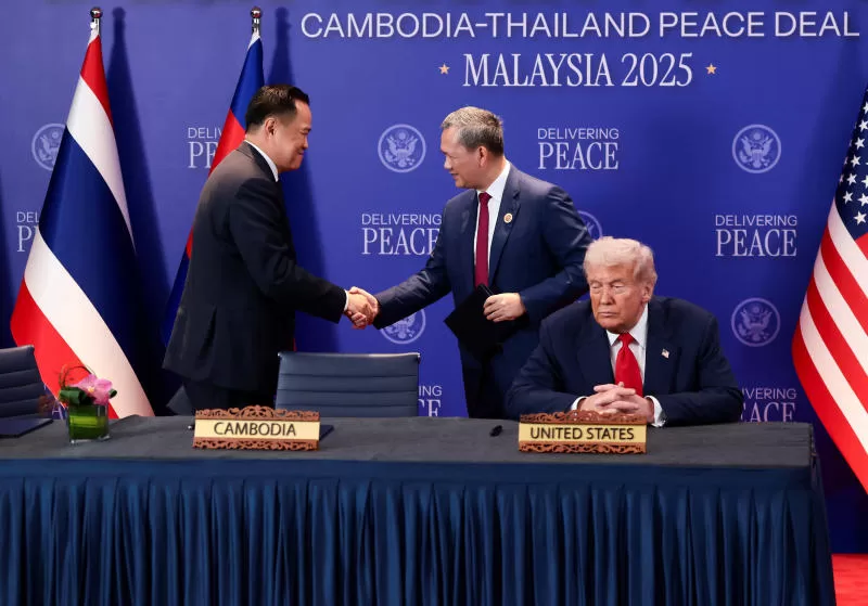 Trump Praises Thailand-Cambodia Peace Agreement