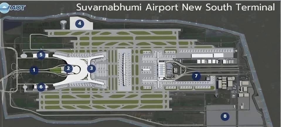 AOT Presses Ahead with 210bn Baht Suvarnabhumi Expansion