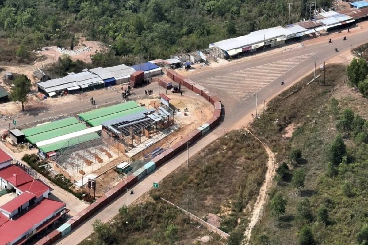 Thailand to Begin Construction of Border Fences Along Cambodia Frontier Next Month