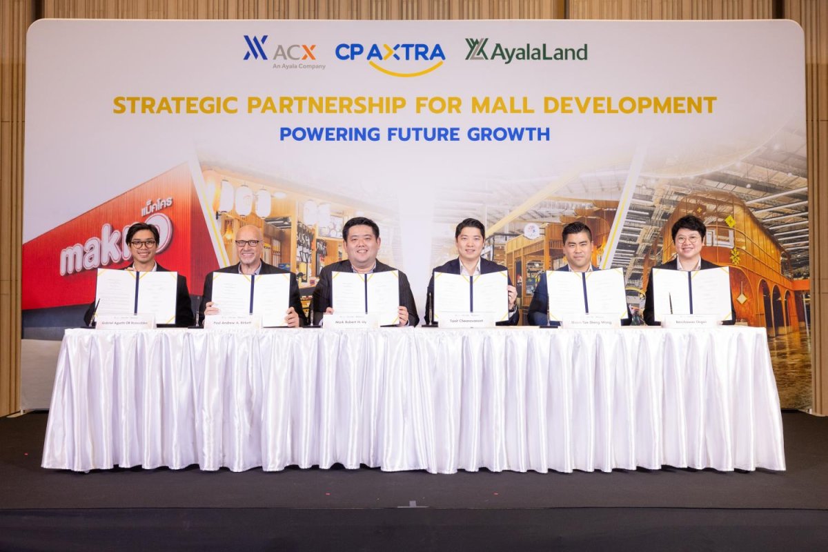 CP Axtra and Ayala Strategic Partnership to Elevate Makro Mall Development in Thailand