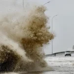 A Powerful Typhoon Hits China after Killing People in Philippines and Taiwan.