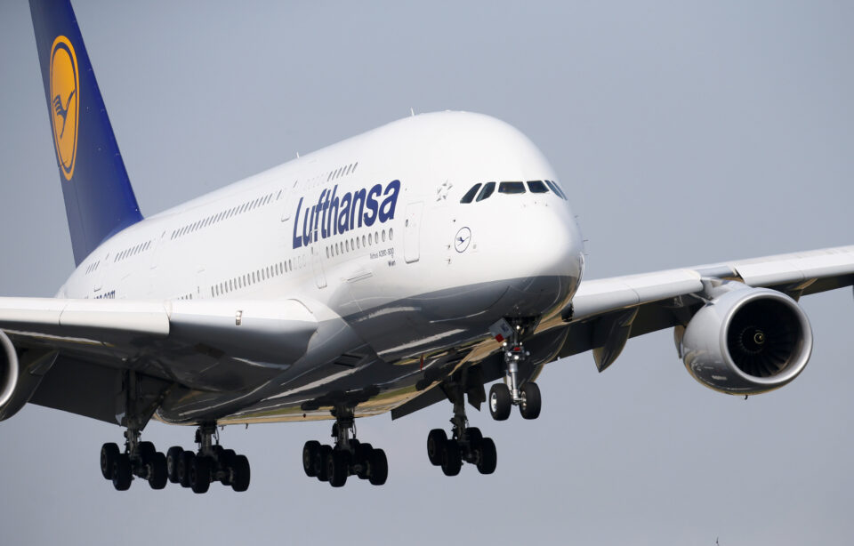 Lufthansa A380 Bangkok one