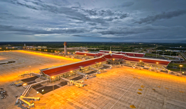 Cambodia's tourist center airport, built with Chinese investment, has opened