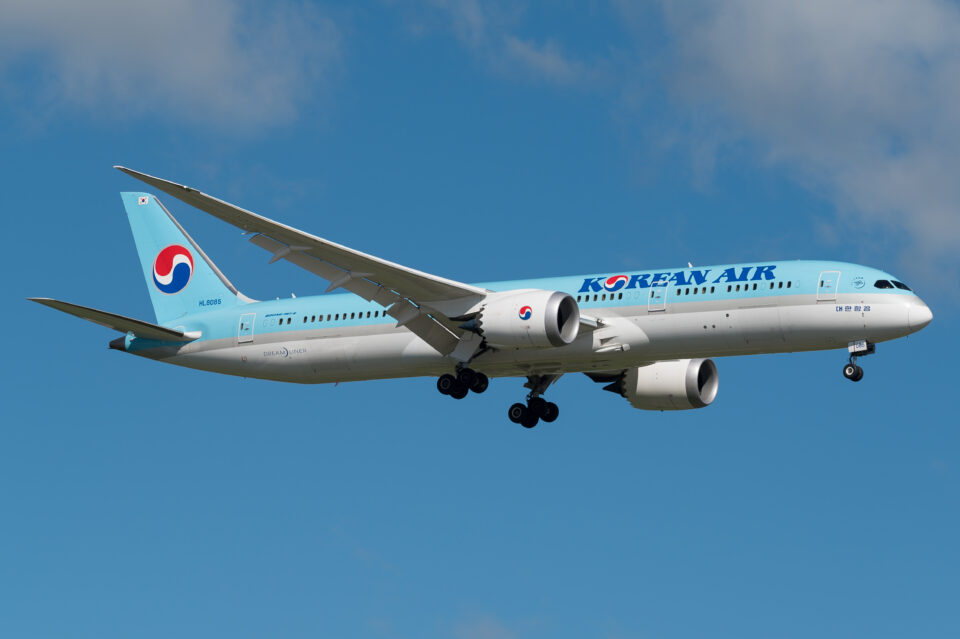 Korean air 787 Bangkok one