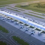 Passenger handling area will increase with new terminal.