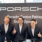 Executives at the grand opening ceremony of Porsche Centre Pattaya on May 6, 2025