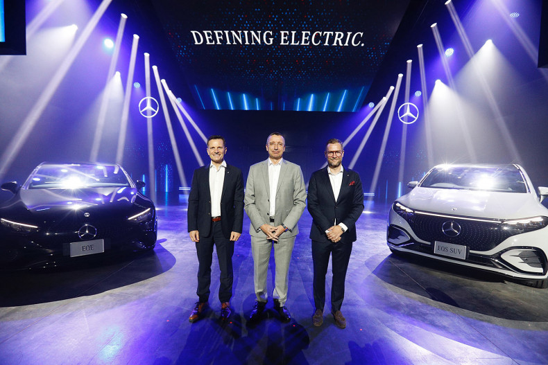 Mercedes-Benz Launches New Electric Models in Thailand