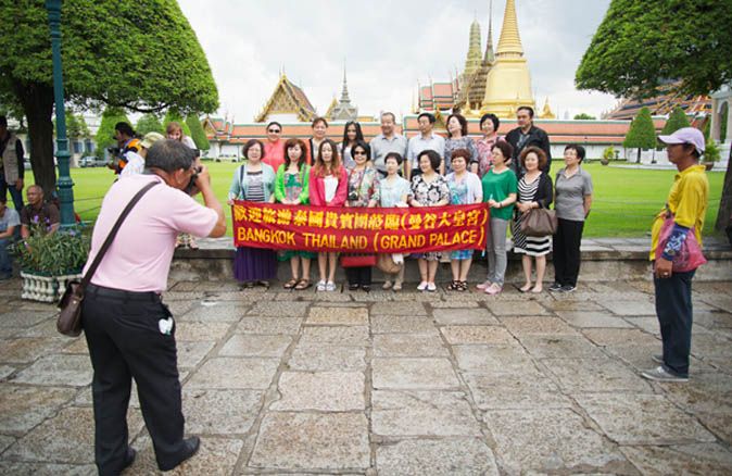 Chinese tourist Bangkok one